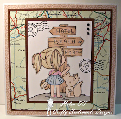 Made by Helen New Crafty Sentiments Designs Challenge Anything Goes