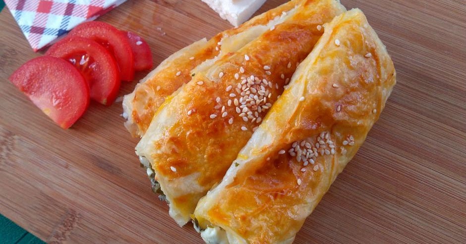Peynirli Rulo Börek