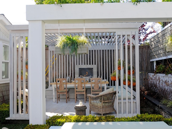pergolado decoração