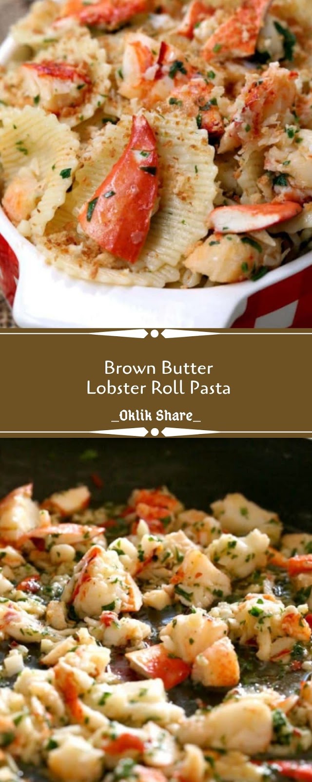 Brown Butter Lobster Roll Pasta