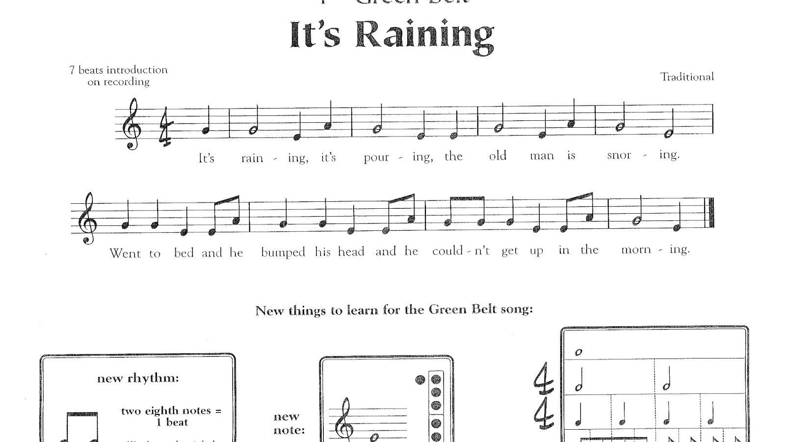 Recorder Karate Green Belt Karate Choices