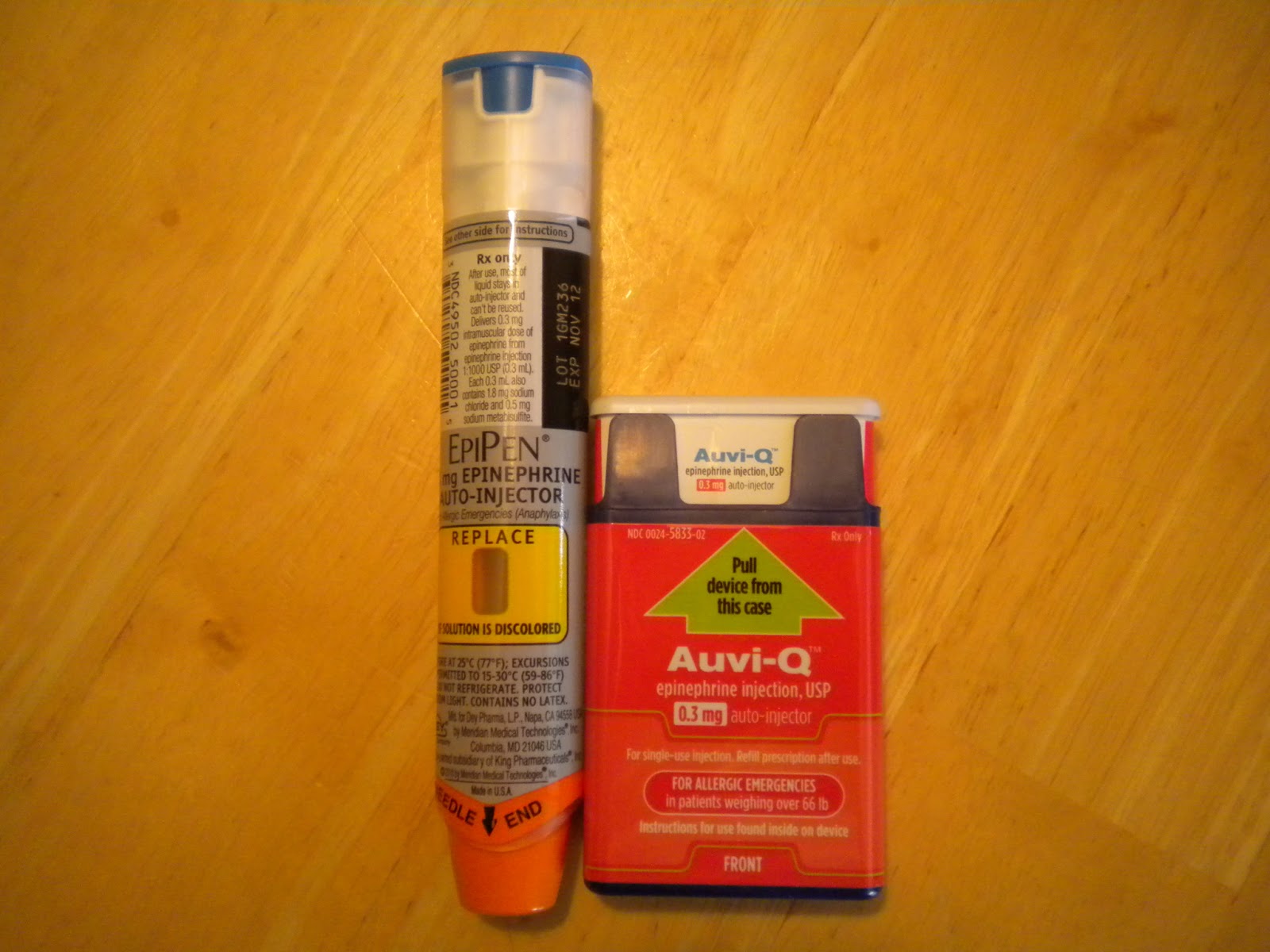 Food Allergy Assistant EpiPen vs AuviQ...And I Mean That in the