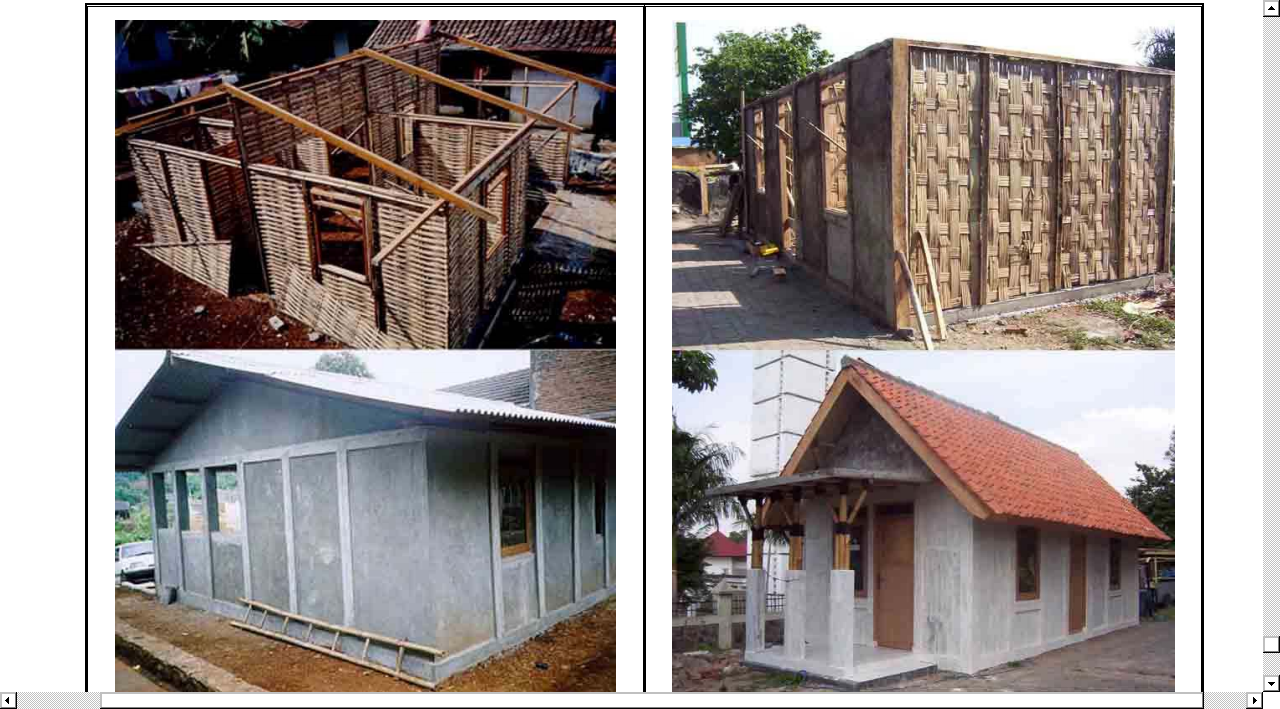 Gambar Rumah Dinding Anyaman Bambu Gambar Con