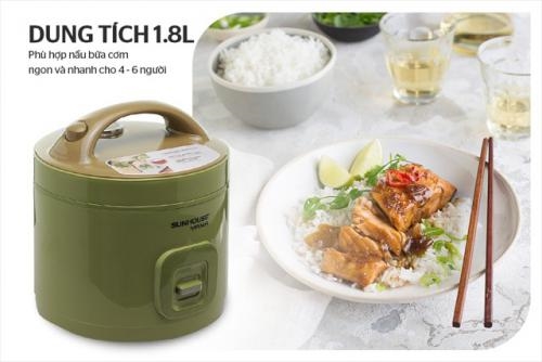 Nồi Cơm Điện 1.8L Sunhouse Mama SHD8665G 12 573afa34 7dc6 4bcc b7d3 f8ad1f245e3c