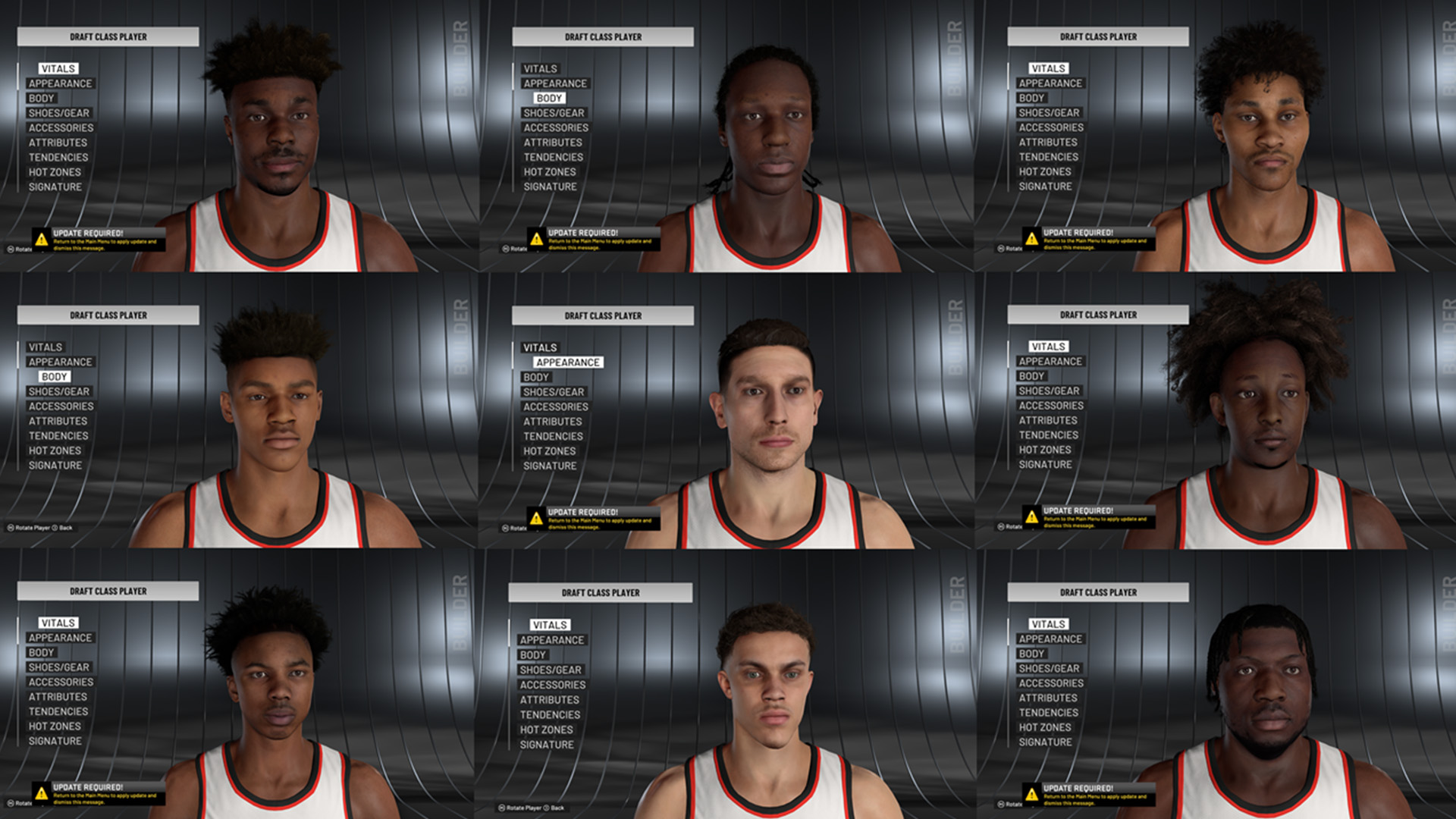 NBA 2K22 Fictional Draft Class with Insane Cyberfaces Pack by