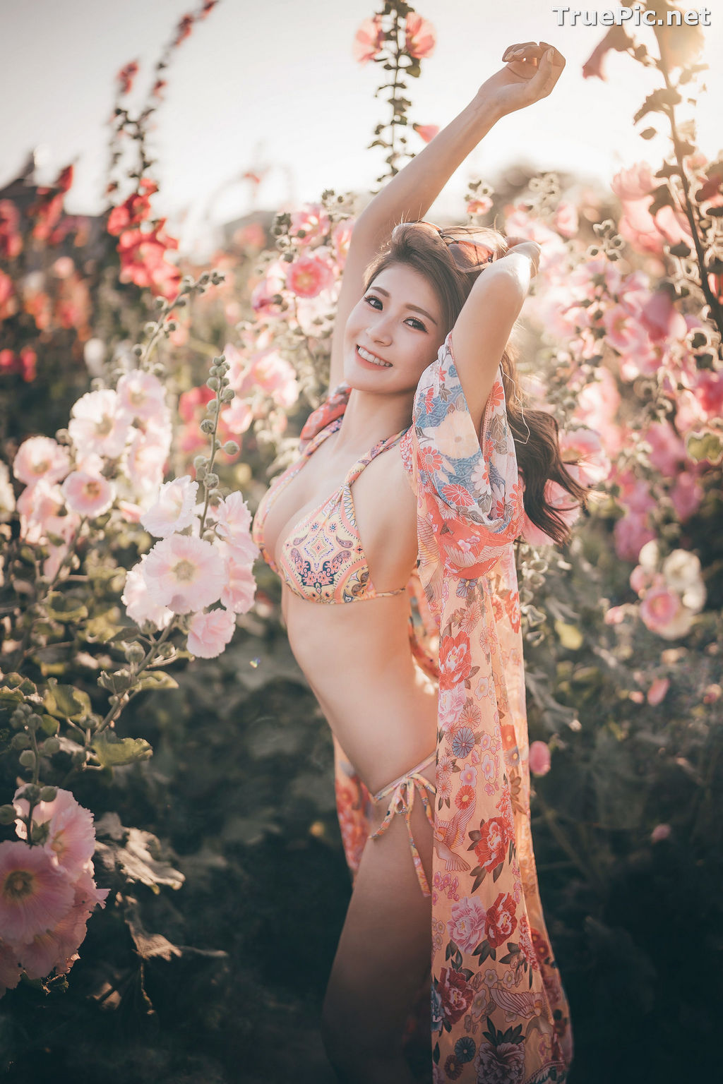 Image Taiwanese Model - 珈伊Femi - Sexy Beautiful Girl at Hollyhock Garden - TruePic.net - Picture-35
