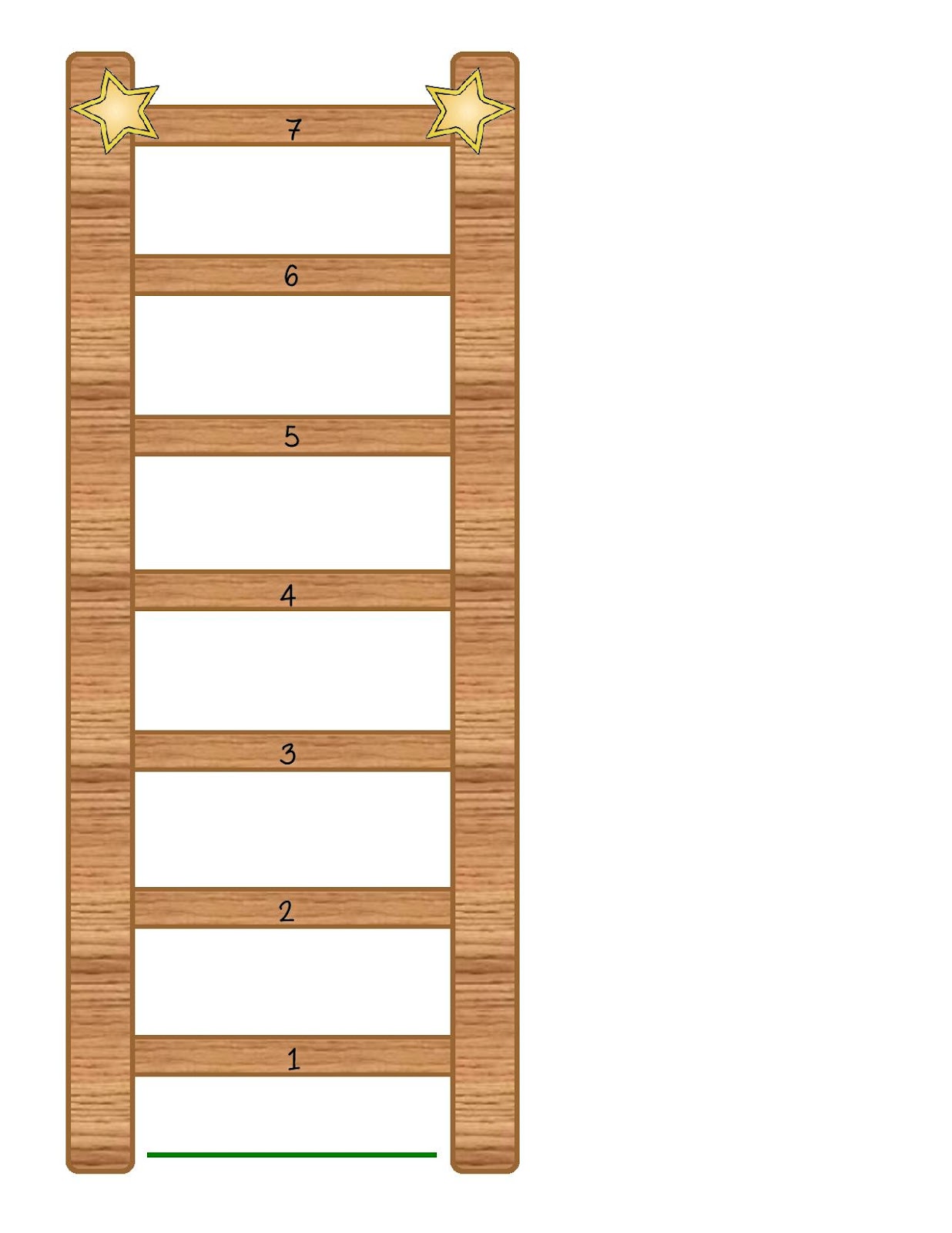 Free Printable Goal Ladder