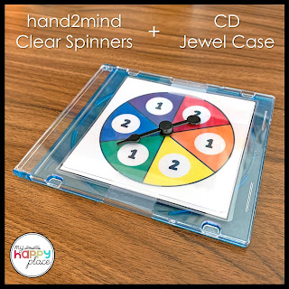  Clear Spinner on CD Jewel Case