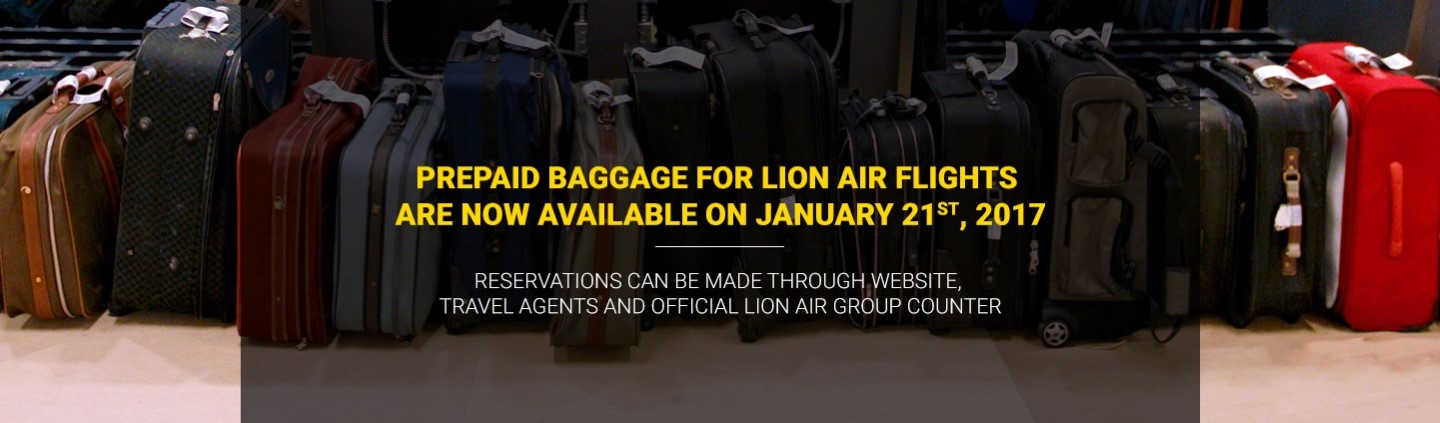 lion air baggage