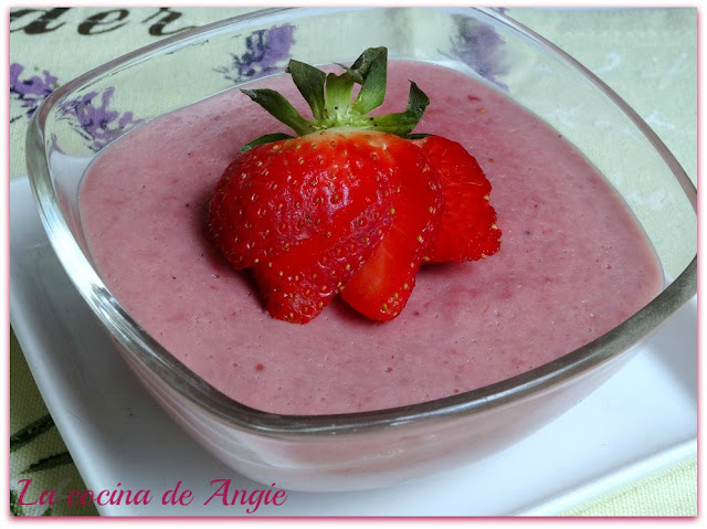 Natillas De Frutos Rojos
