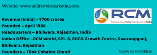 RCM india, rcm business