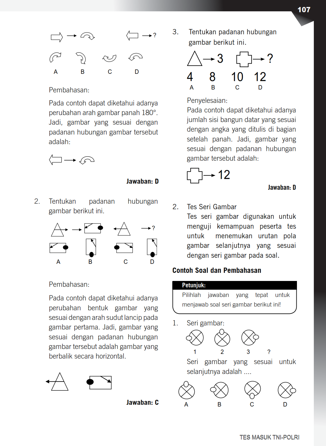 Top Bank Semua Jenis Soal Tes Masuk TNI POLRI Paling