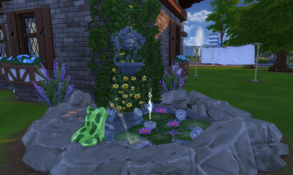 Athsndwords Sims 4 Designs Snow White S Cottage Cc Version