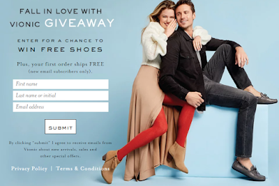 Fall In Love With Vionic Giveaway Vionic is a brand you'll totally fall in love with and if you visit their site now, you can enter once to win free versatile shoes that are as gorgeous as they are comfy!