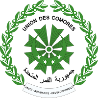 Logo Gambar Lambang Simbol Negara Komoro PNG JPG ukuran 200 px
