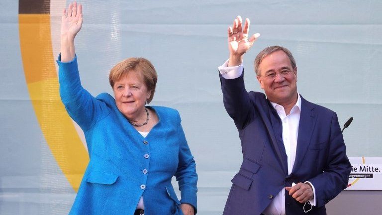 Voters decide who will take charge after Merkel