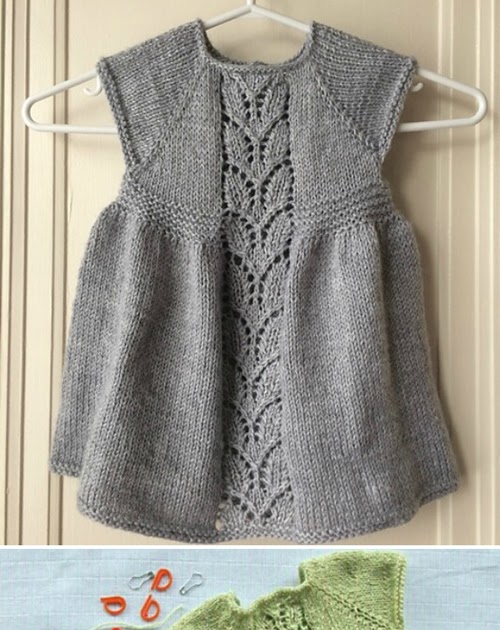 Beautiful Skills - Crochet Knitting Quilting : Leaf Love Dress - Free ...