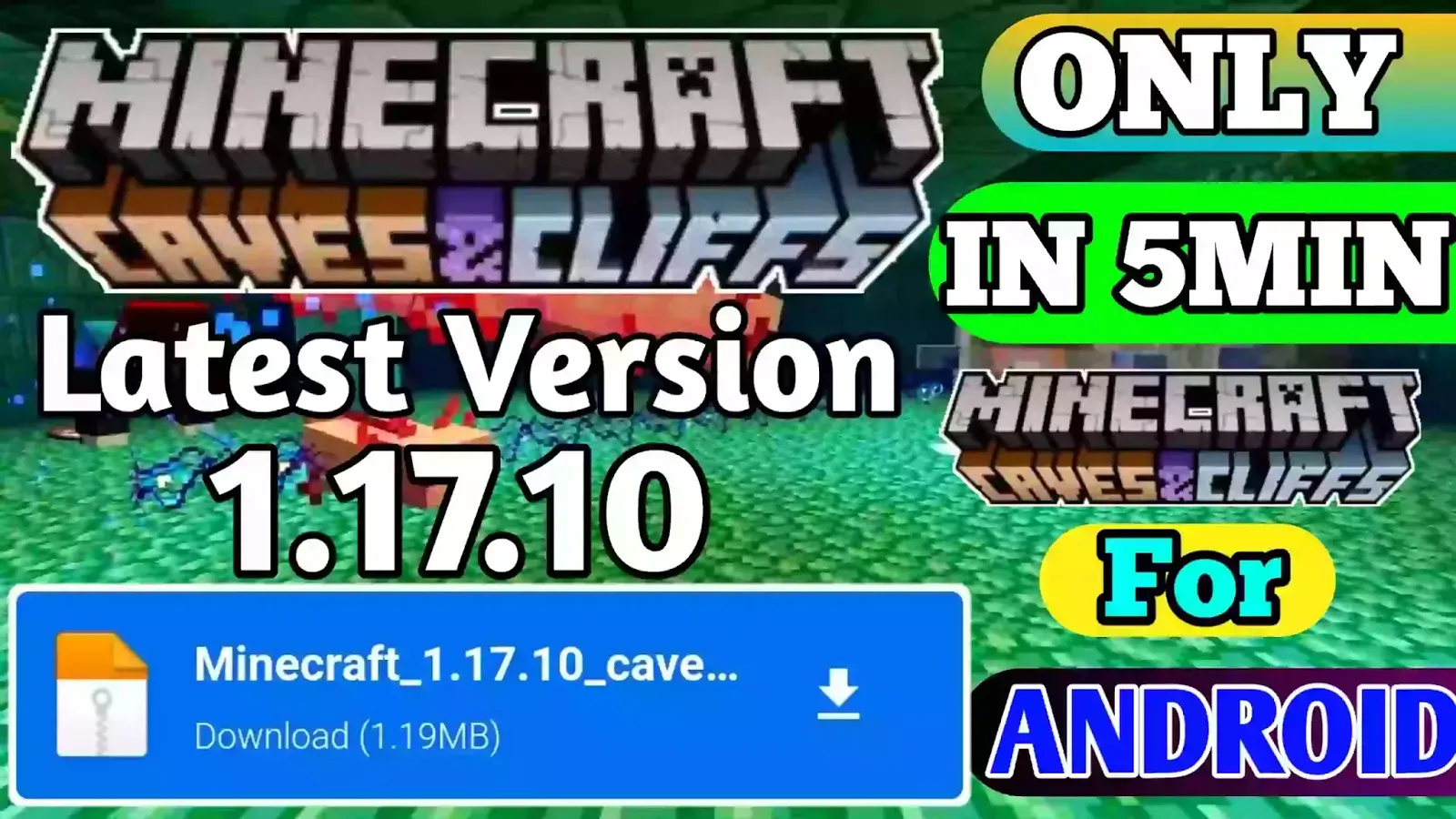 How To Download Minecraft Cave And Cliffs Update 1 17 In Android 2020 Locadvice