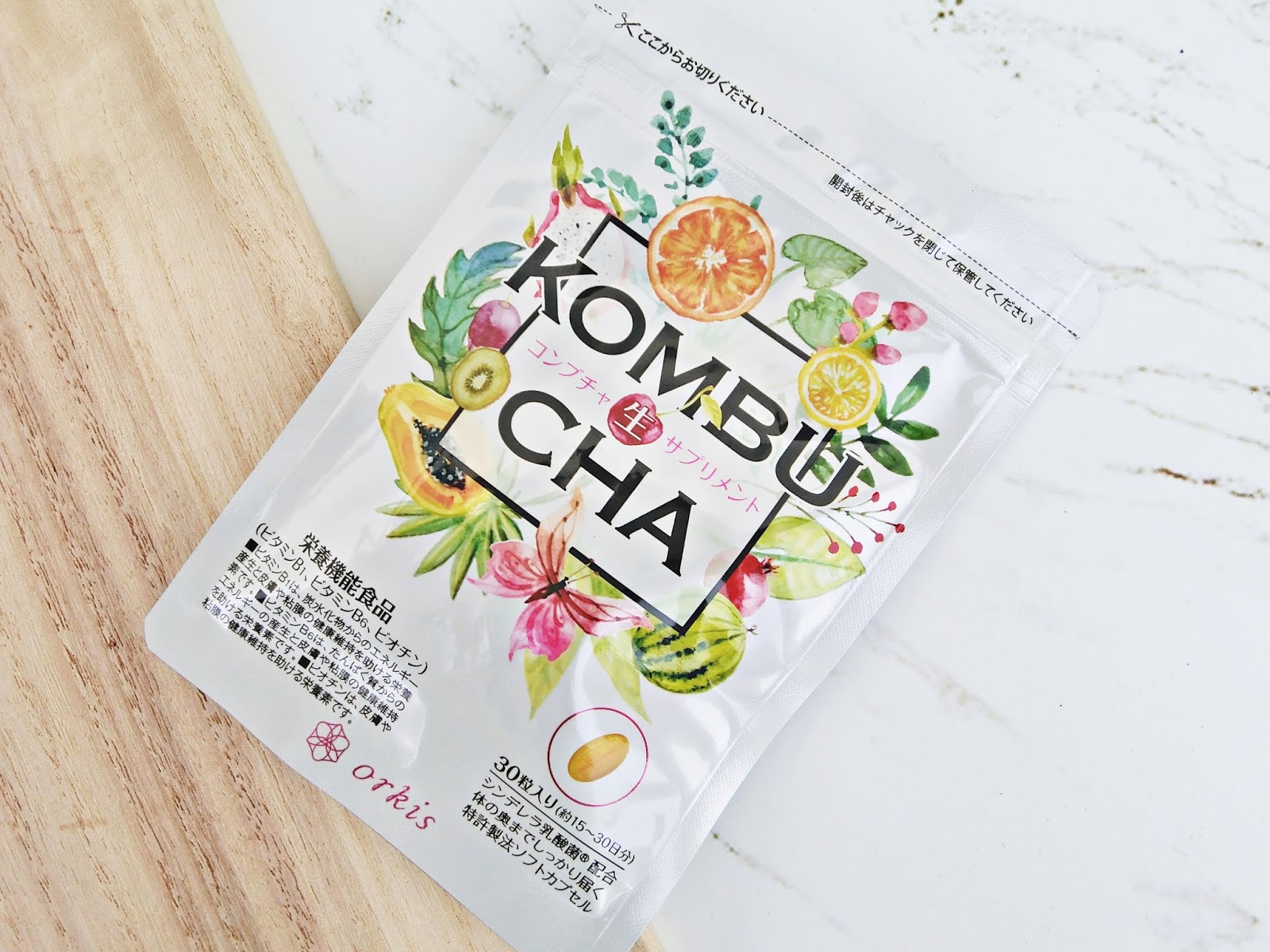 仙女志雄的凡間旅程 保健開箱 拯救臭屁仙女大作戰 Kombucha康普茶生酵素膠囊 日本製