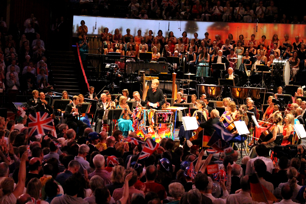 Last Night of the Proms 2015 at the Royal Albert Hall, London