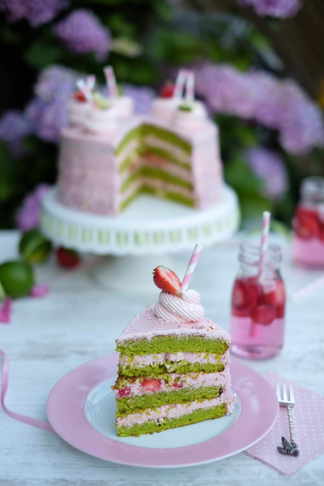 Limetten-Erdbeer Törtchen | Marion&amp;#39;s Kaffeeklatsch