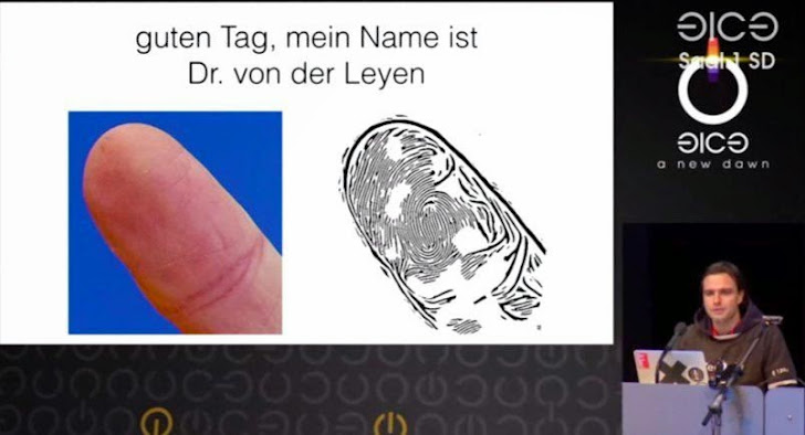 Hacker Clones German Defense Minister's Fingerprint Using Just her Photos Hacker Clones German Defense Minister's Fingerprint Using Just her Photos