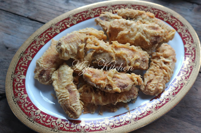 Bancuhan Tepung Pisang Goreng