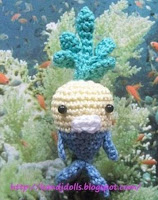 PATRON GRATIS PEZ AMIGURUMI 507