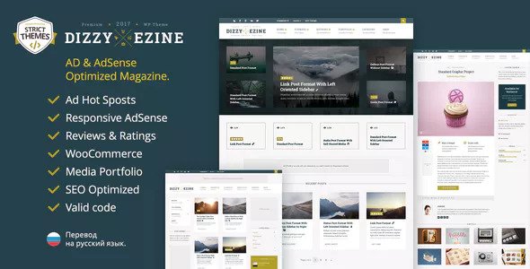 DizzyMag v1.0.10 - Quảng cáo & Đánh giá Chủ đề Tạp chí DizzyMag v1.0.10 - Quảng cáo & Đánh giá Chủ đề Tạp chí