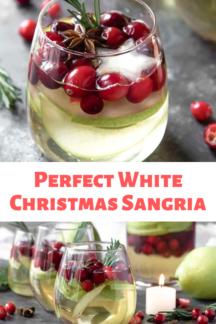 Perfect White Christmas Sangria