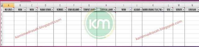  dapat dilakukan oleh proktor madrasah dengan catatan bahwa Data Lembaga dan data Proktor  Cara Input Data Siswa di PDUM MI Tahun 2020