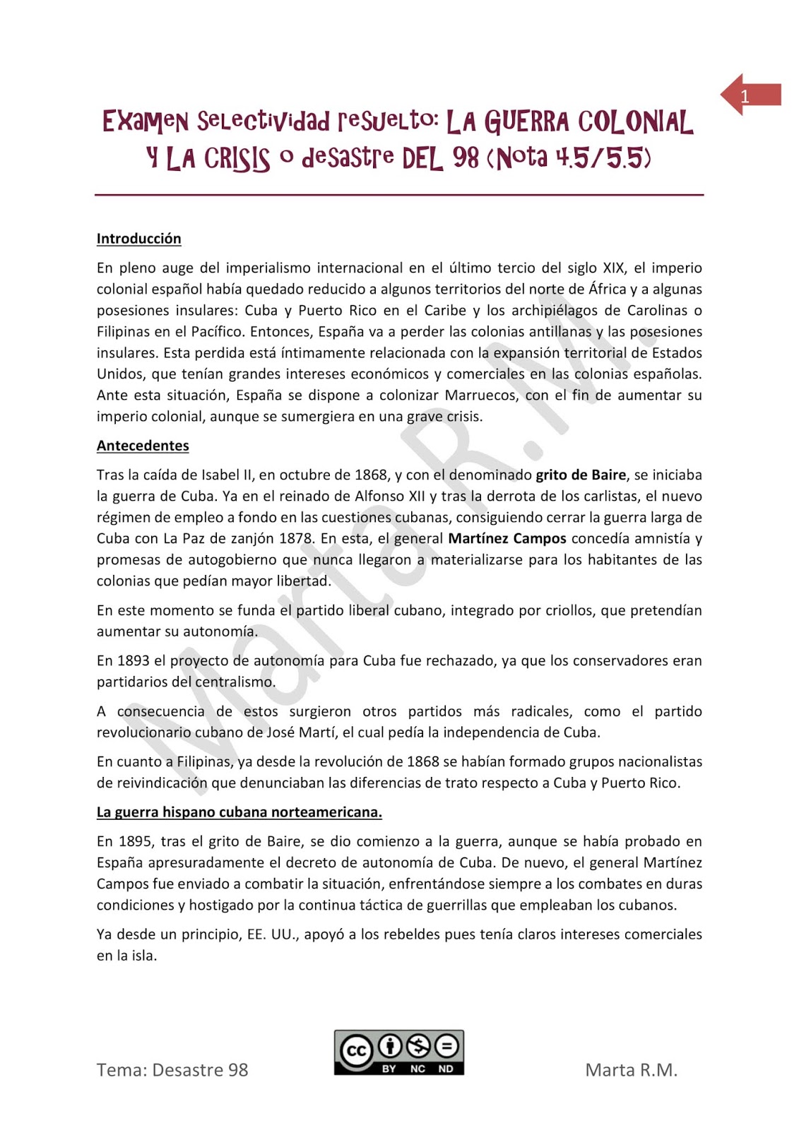 Historia de España fácil: EXÁMENES RESUELTOS EBAU
