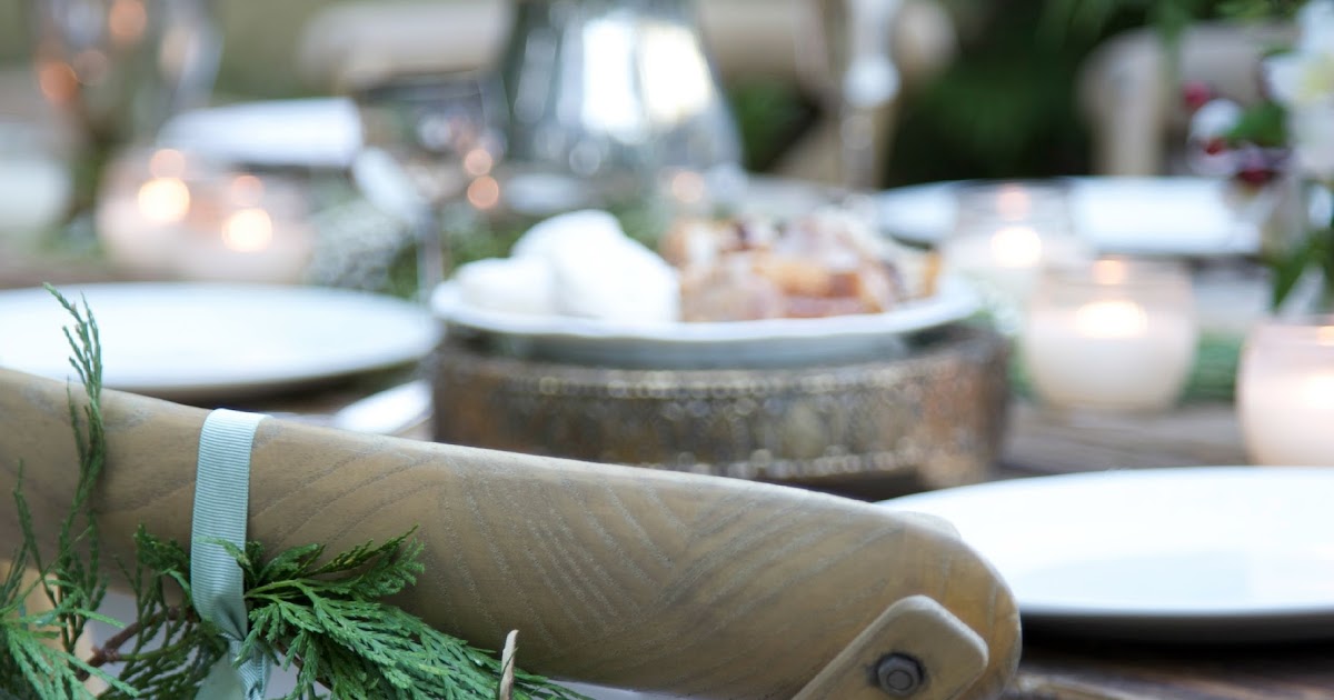 Outdoor Christmas table 5 styling tips FRENCH COUNTRY COTTAGE