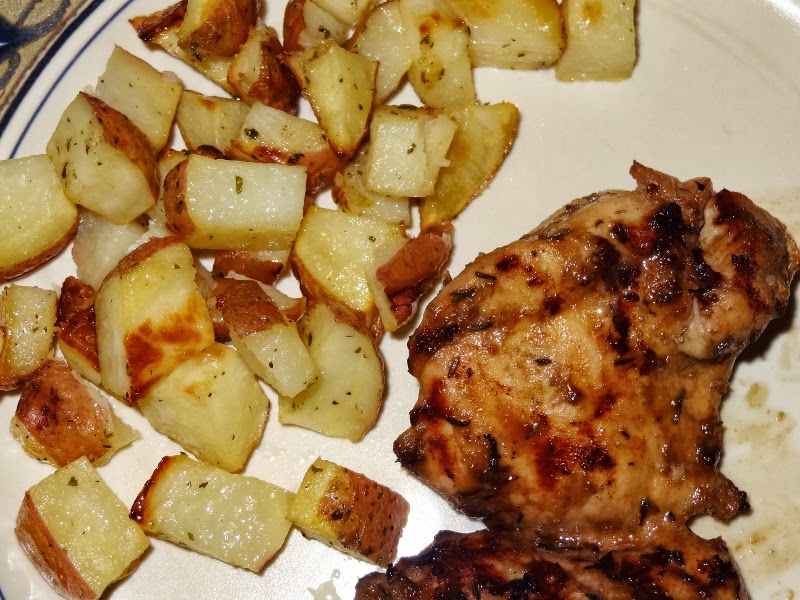 What's cookin', Mom?: Rachelle's Grilled Marinated Chicken with Roasted ...