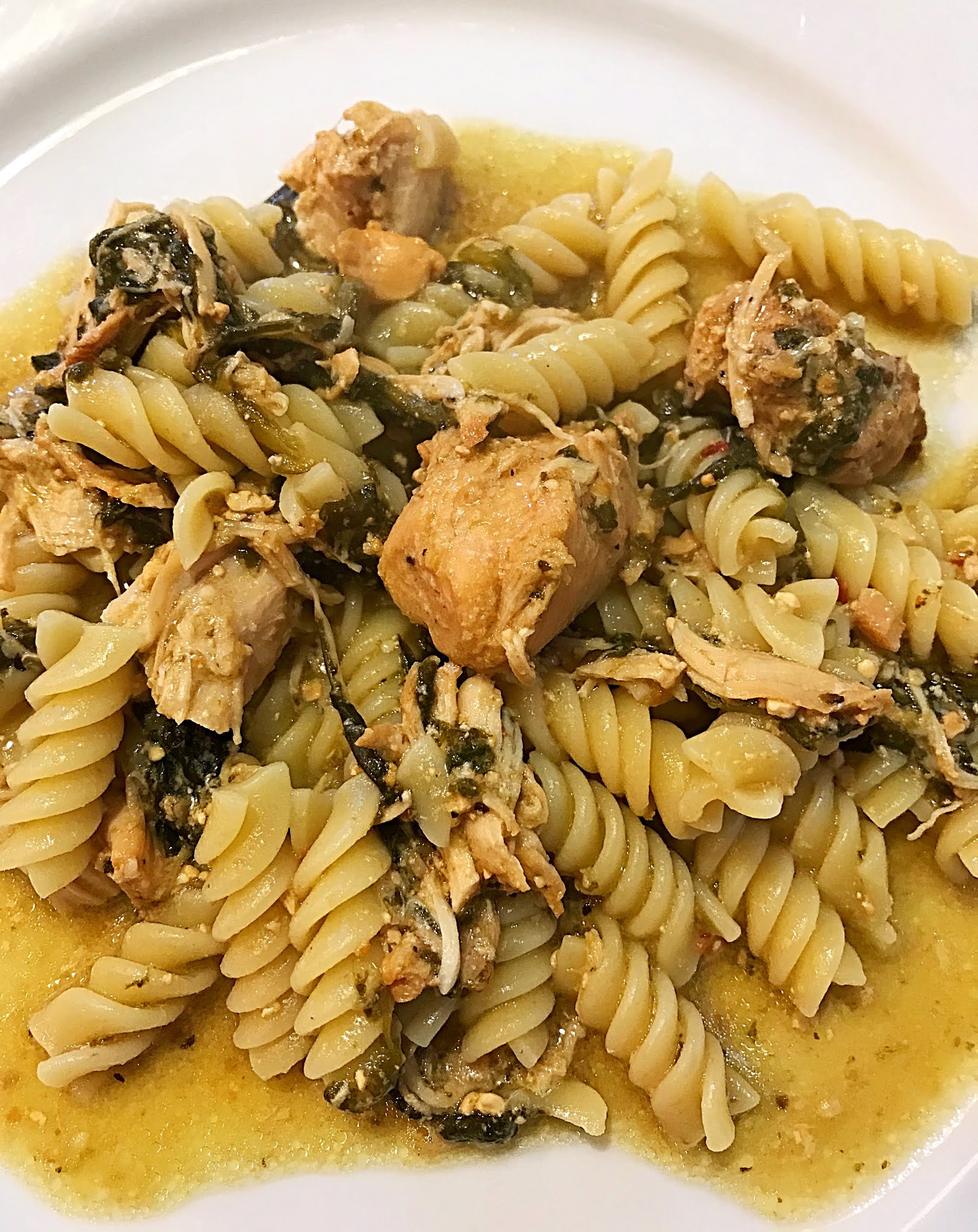 Slow Cooker Olive Garden Chicken Pasta Julie's Creative Lifestyle