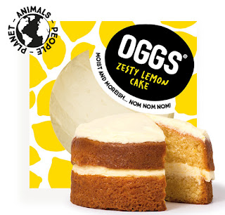 Oggs Lemon Cake - Vegan Cake - Little House Lovely