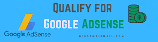 Qualify for adsense