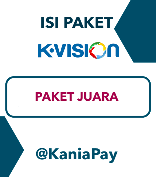 √ Top Up Voucher Paket KVision Online Harga Promo Juli 2023