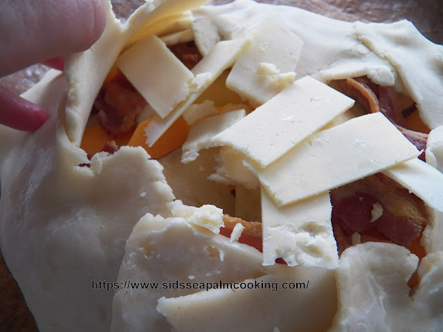 Butternut and Apple Galette