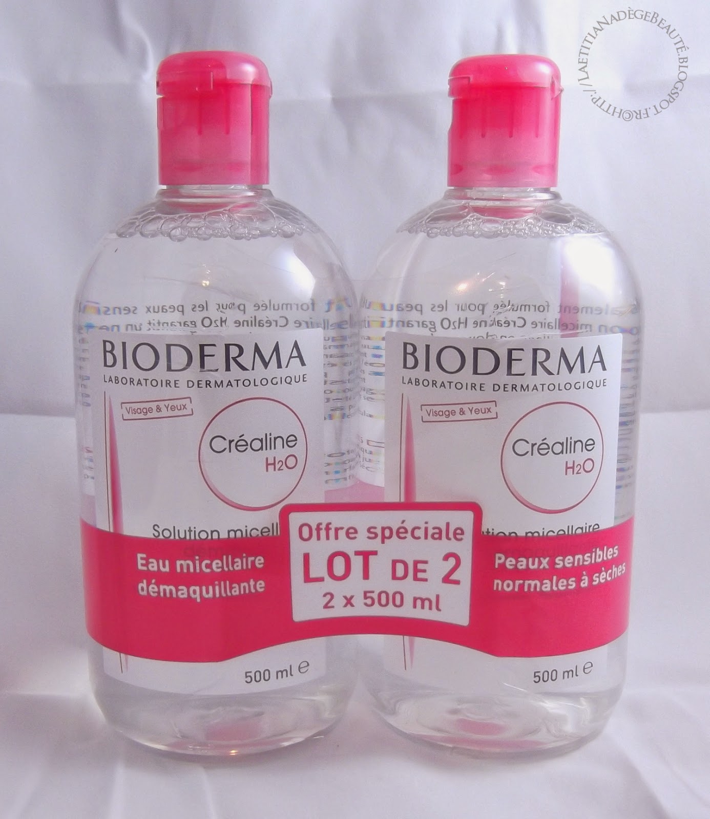 BIODERMA  Créaline H20 Solution Micellaire