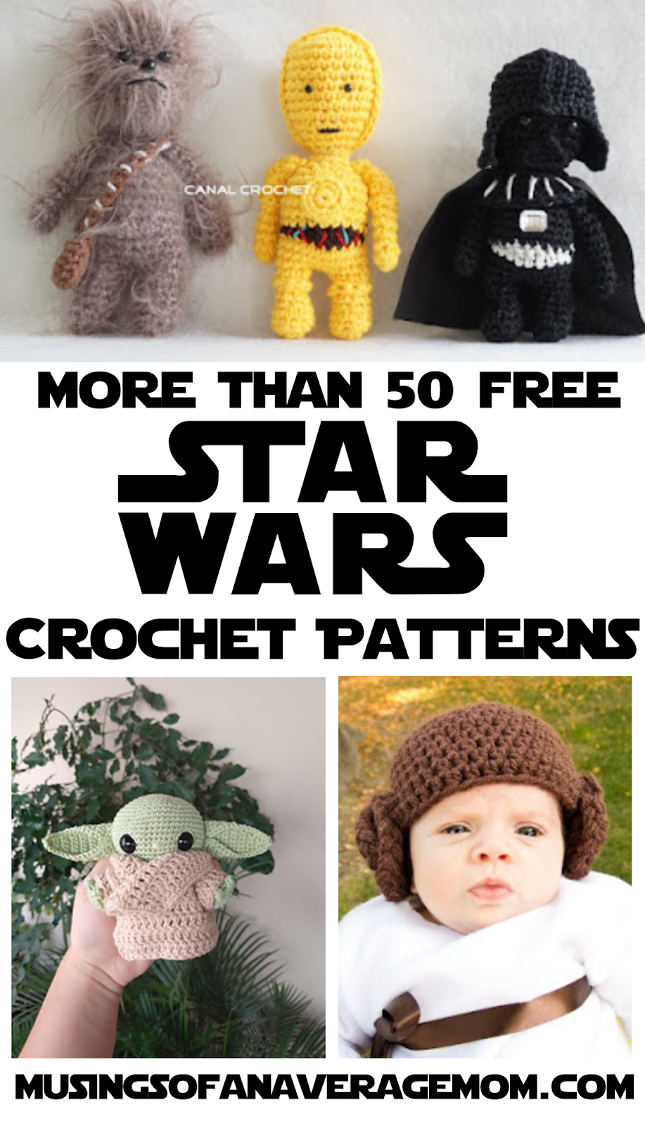 Musings of an Average Mom: Free character crochet patterns