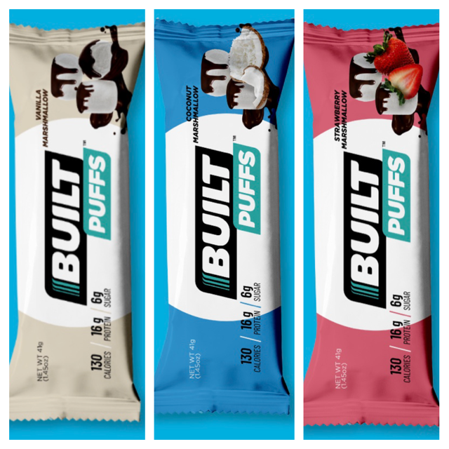 LIMITED COMBO Built Puffs and Cookie Dough Bars