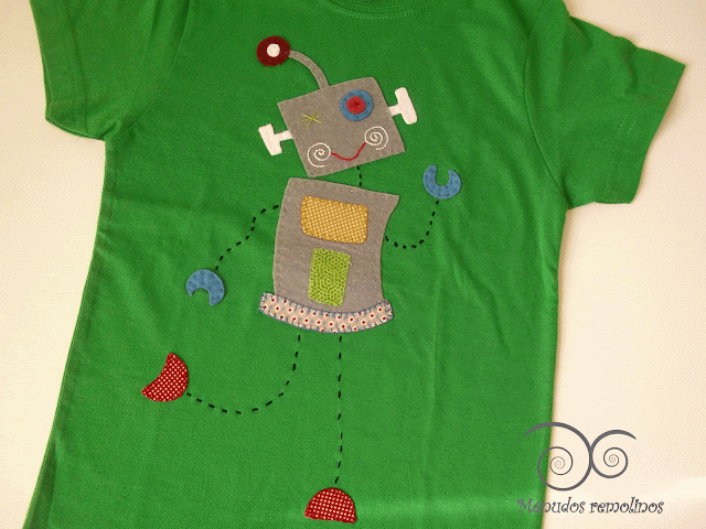 Camiseta para niño robot