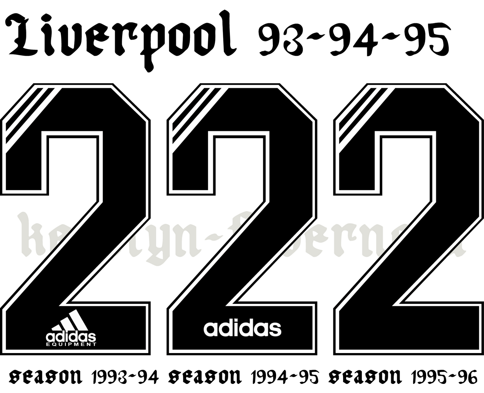 my⇑home liverpool fc numberings