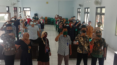 Beri Wawasan Ke Pemilih Pemula, Panwaslucam Pituruh Ajak Kaum Milenial Ikut Berpartisispasi Pilkada 2020