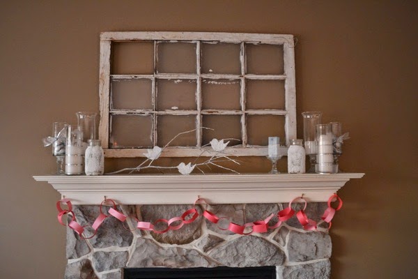 Decorate with recycled windows environments