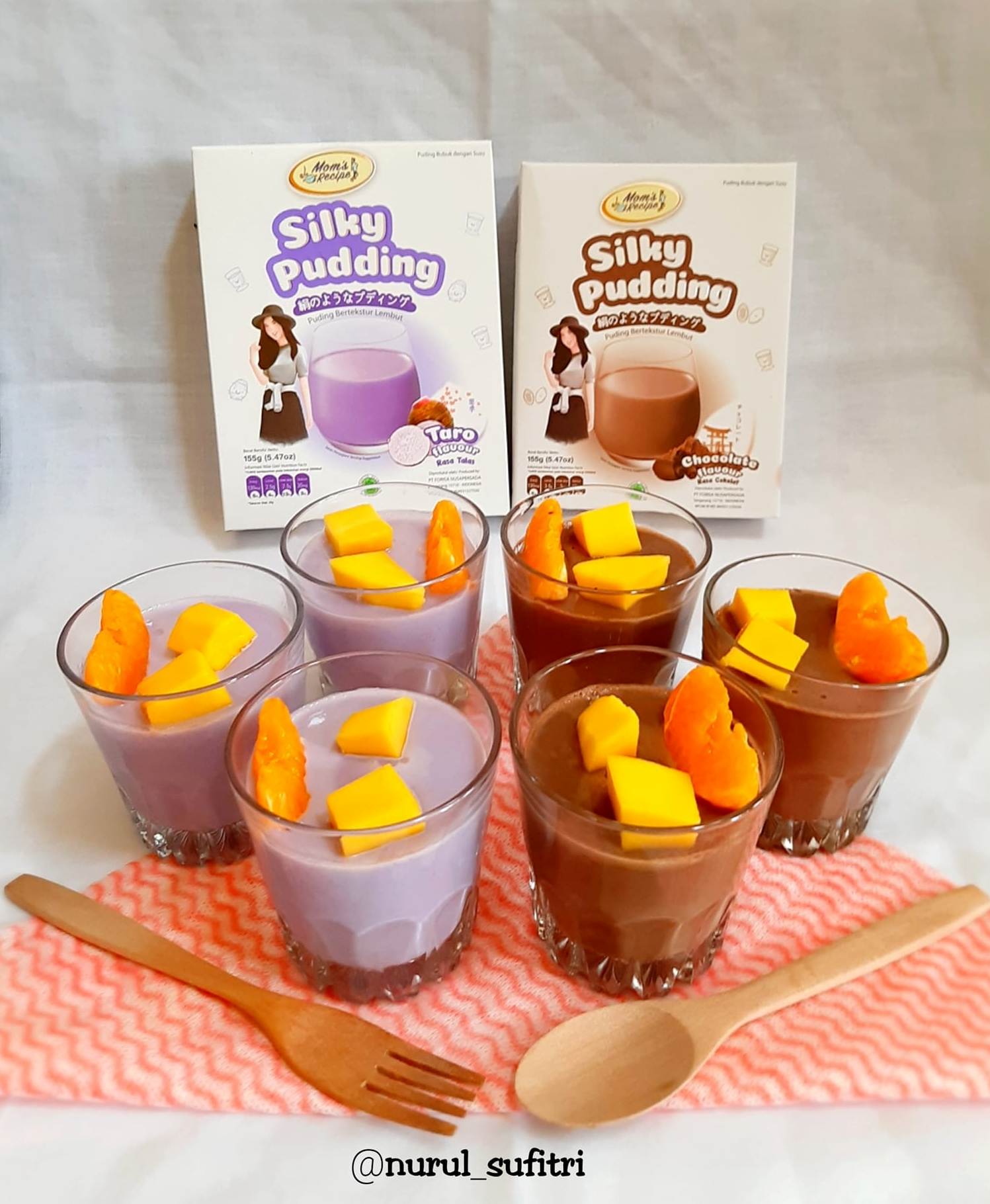 Camilan Kekinian Silky Pudding Praktis dan Lezat Nurul Sufitri