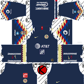 Club America 2019/2020 Kit - Dream League Soccer Kits