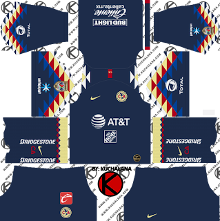 Club America 2019/2020 Kit - Dream League Soccer Kits