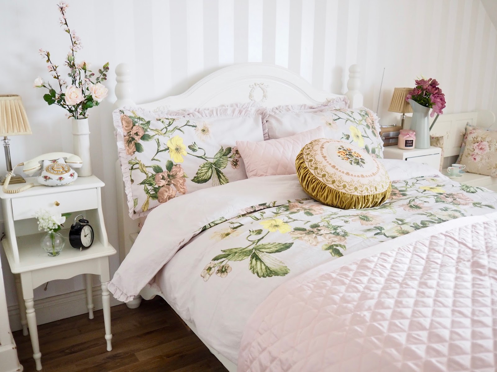 Spring bedroom refresh with Marks & Spencer AD Dainty Dress Diaries